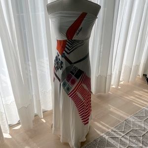 Save the queen maxi dress made in Italy. Sz medium. May fit like a small